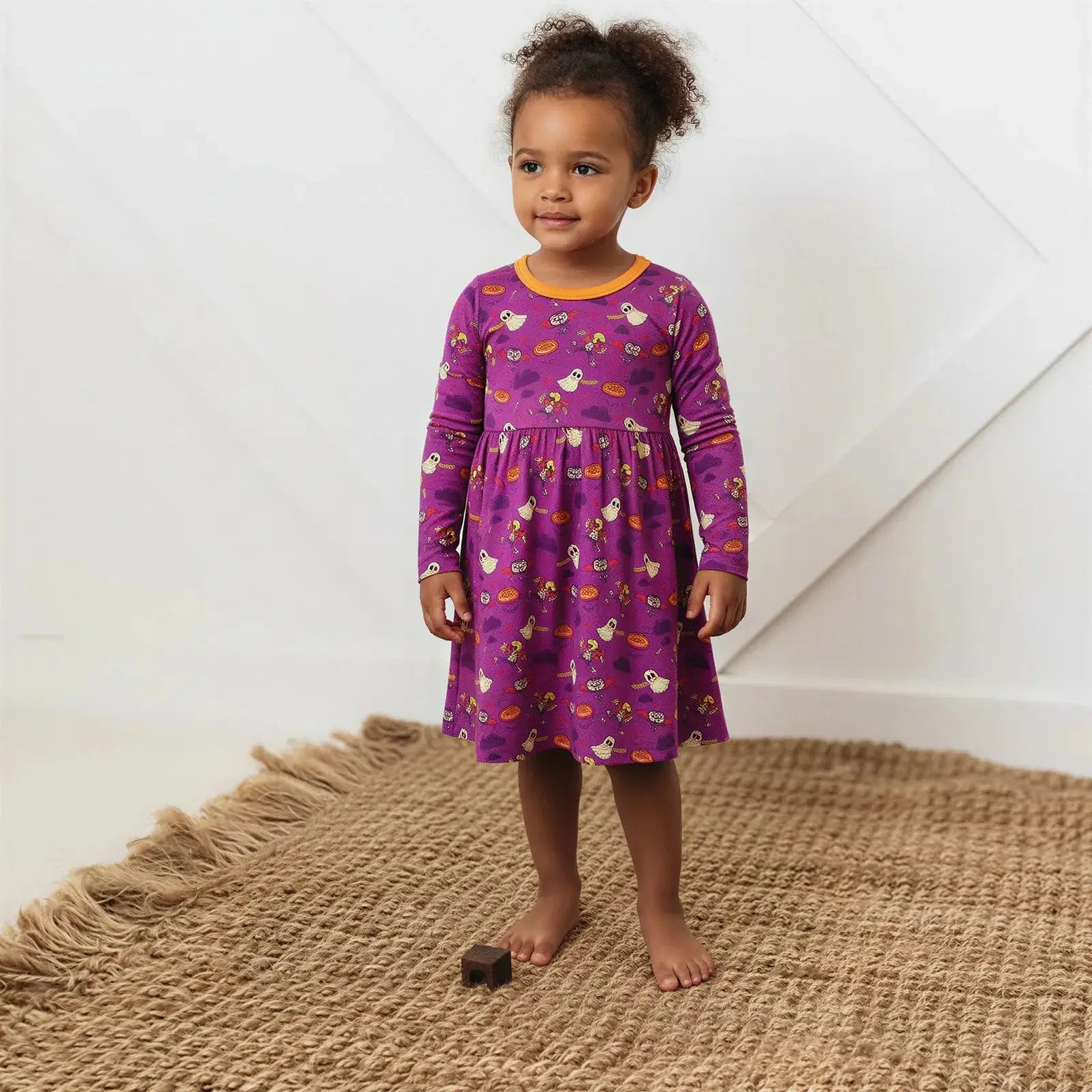 Bestaroo Purple Boo Crew Dress - 