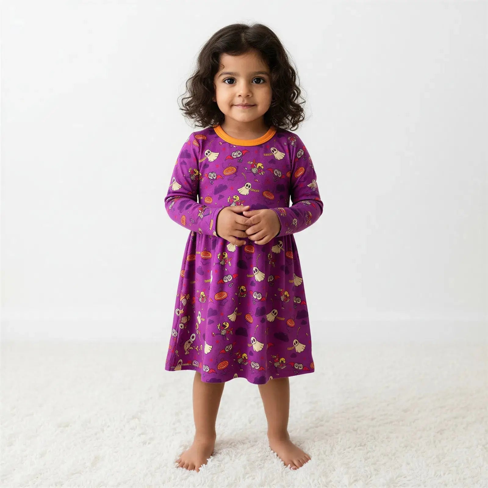 Bestaroo Purple Boo Crew Dress - 