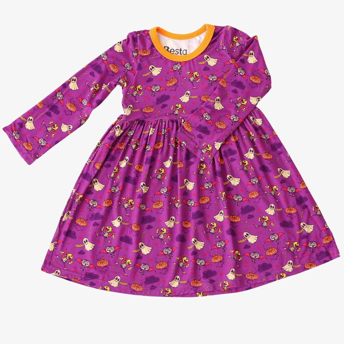 Bestaroo Purple Boo Crew Dress - 