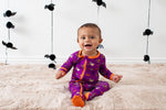 Bestaroo Purple Boo Crew Footie - 