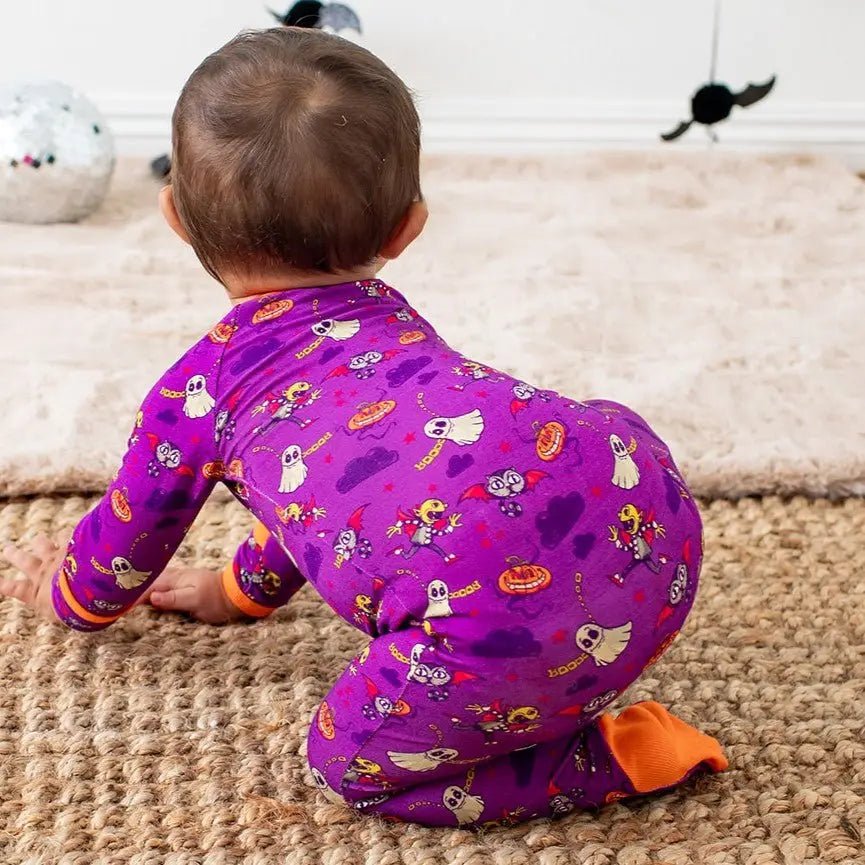 Bestaroo Purple Boo Crew Footie - 