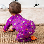 Bestaroo Purple Boo Crew Footie - 
