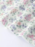 Rylee Faith Designs Purple Floral Smocked Embroidery Baby Girls Bloomers Set - 