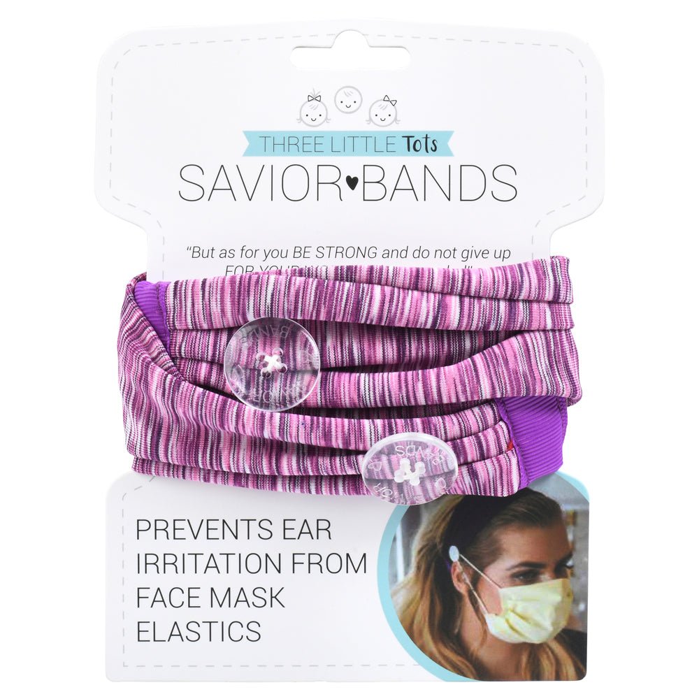 Three Little Tots Purple Savior Bands - 