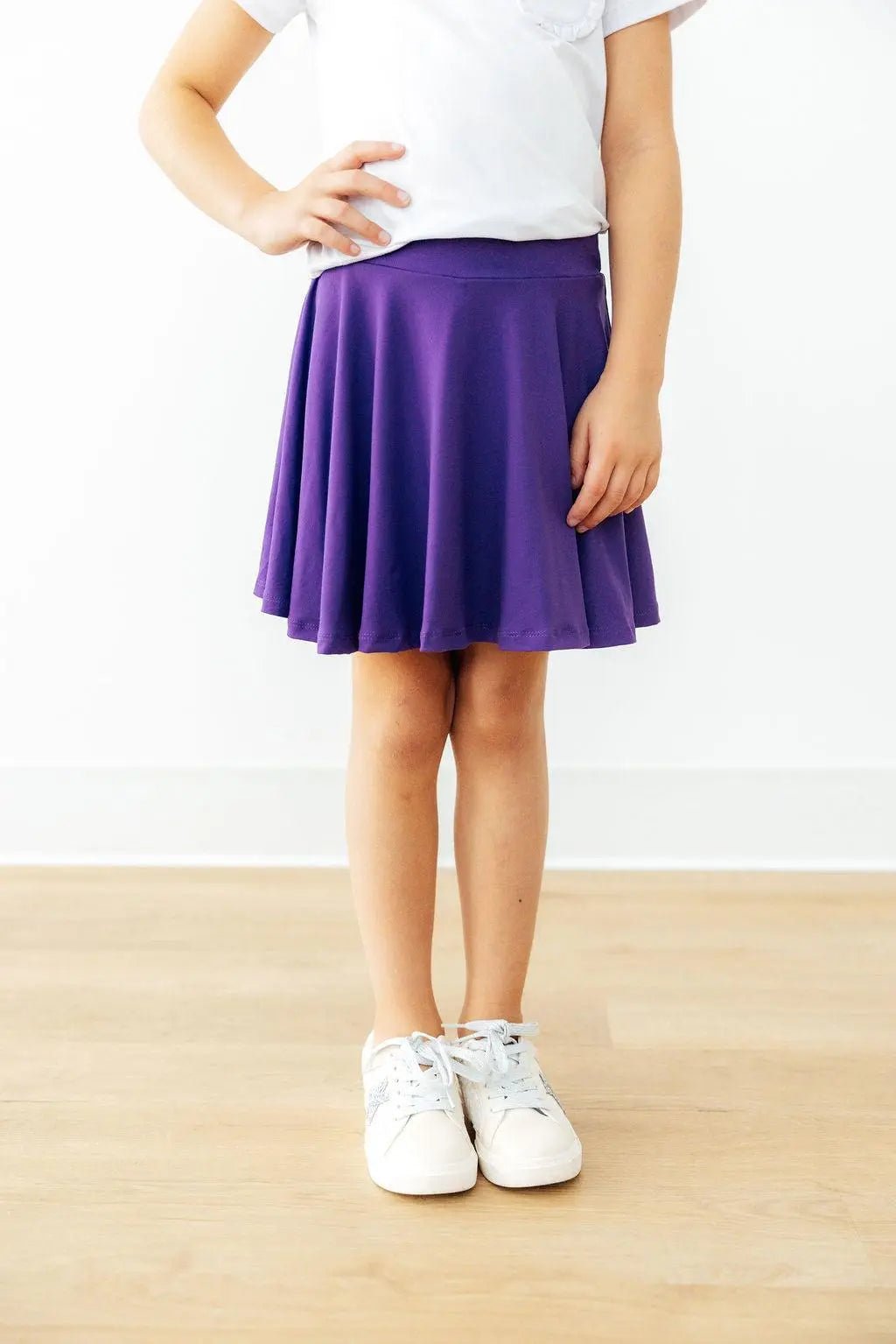 Purple Twirl Skort - Pink, Purple, Waist, Skort, A-line | Everetts Place