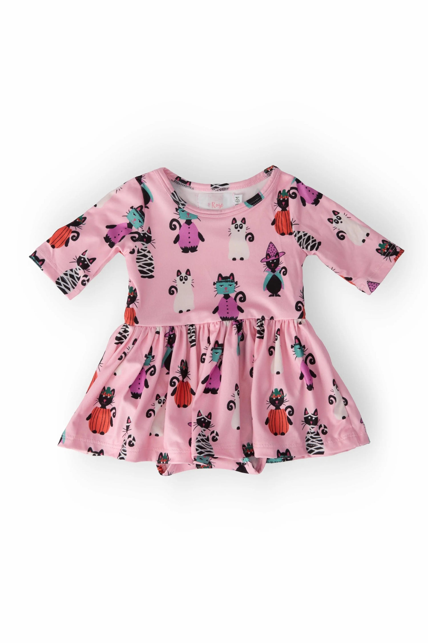 Mila & Rose ® Purr - fectly Spooky Twirl Bodysuit - 