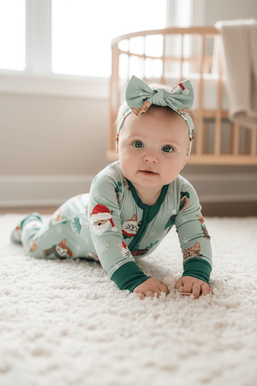 Dreamlet Purr The Halls (Bow Headband) - 