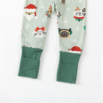 Dreamlet Purr The Halls (Convertible Zip Footies) - 