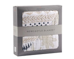 Newcastle Classics Pyramid And Boho Fields Cotton Muslin Newcastle Blanket - 