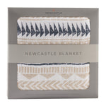 Newcastle Classics Pyramid Cotton Muslin Newcastle Blanket for Kids with Soft Breathable Comfort - 