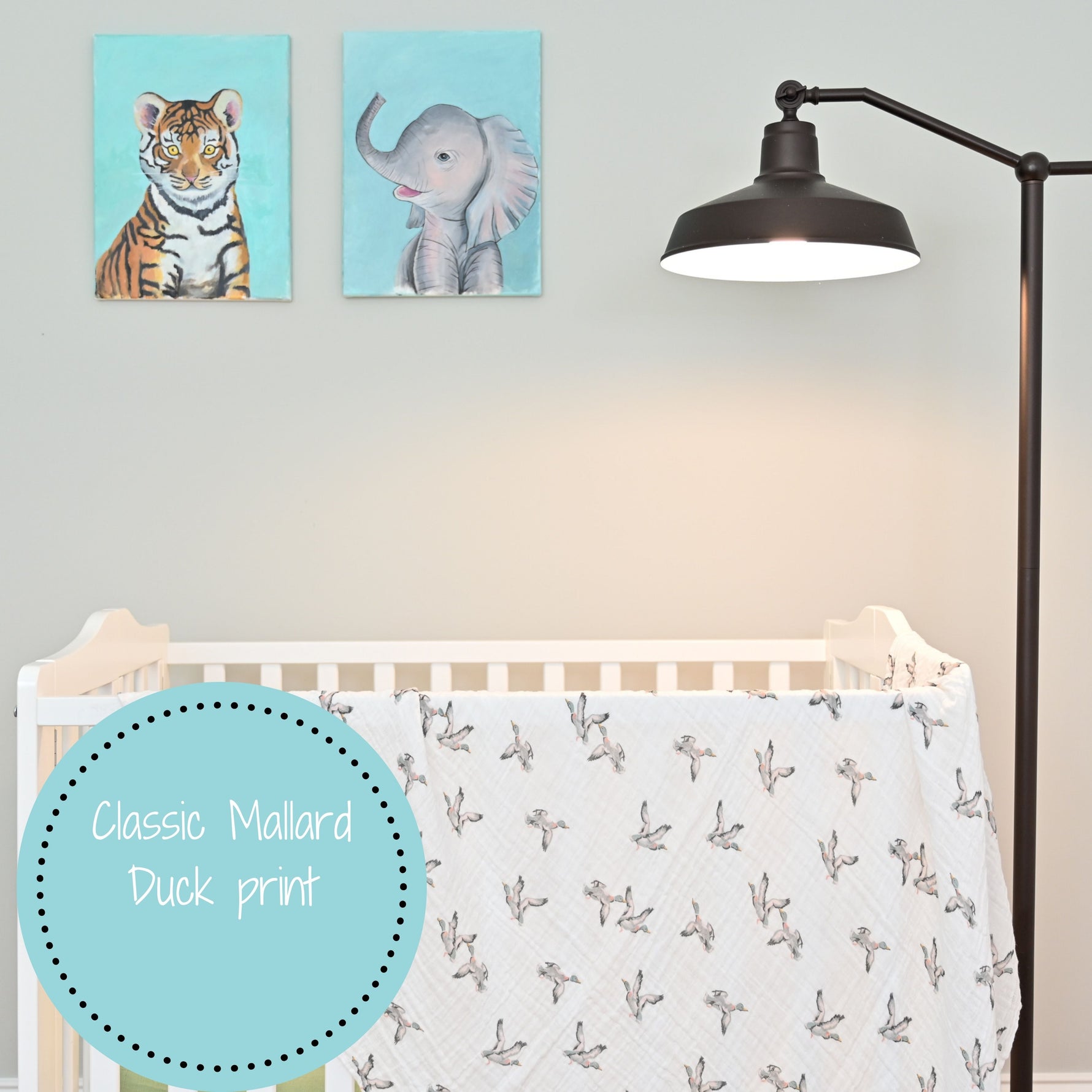 LollyBanks Quacking Up Swaddle BlanketEveretts Place