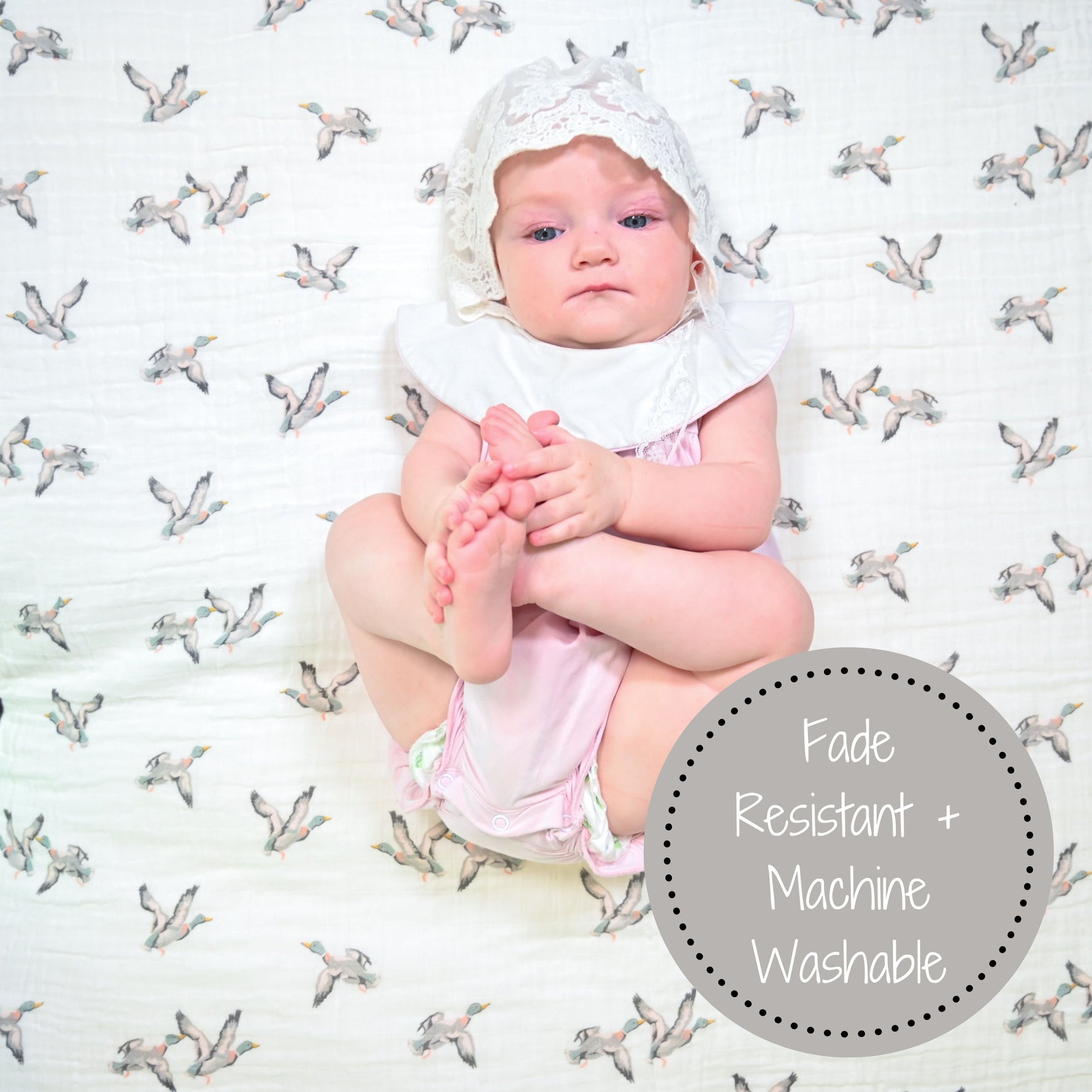 LollyBanks Quacking Up Swaddle BlanketEveretts Place