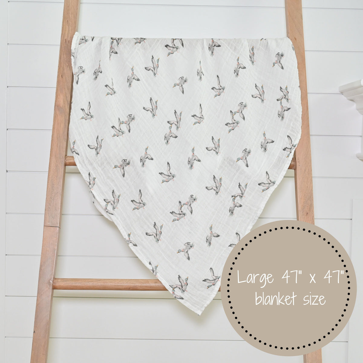 LollyBanks Quacking Up Swaddle BlanketEveretts Place