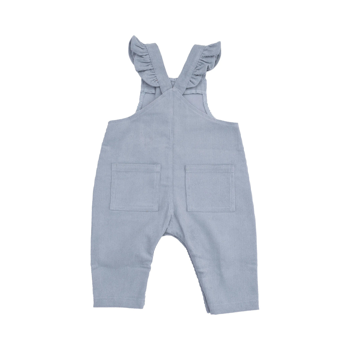 Angel Dear Quarry - Front Snap Ruffle Overall - 
