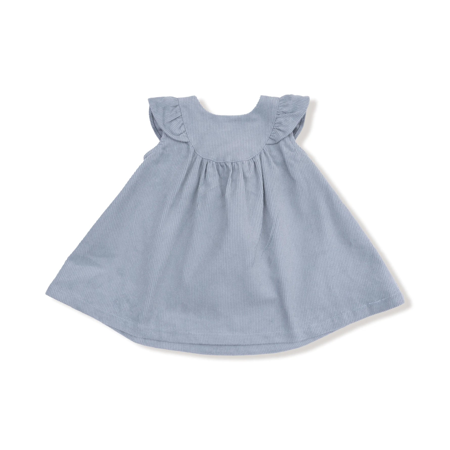 Angel Dear Quarry - Scoop Yoke with Ruffle Dress + Bloomer - 