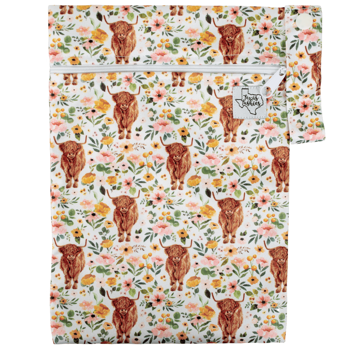 Texas Tushies Quick Trip Wet Dry Bag with Compact Design for Busy Parents on the Go - 