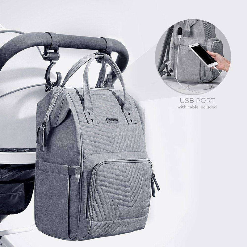 Quilted Diaper Baby Backpack - Everetts Place: Online Boutique - Parenthood & Accessories