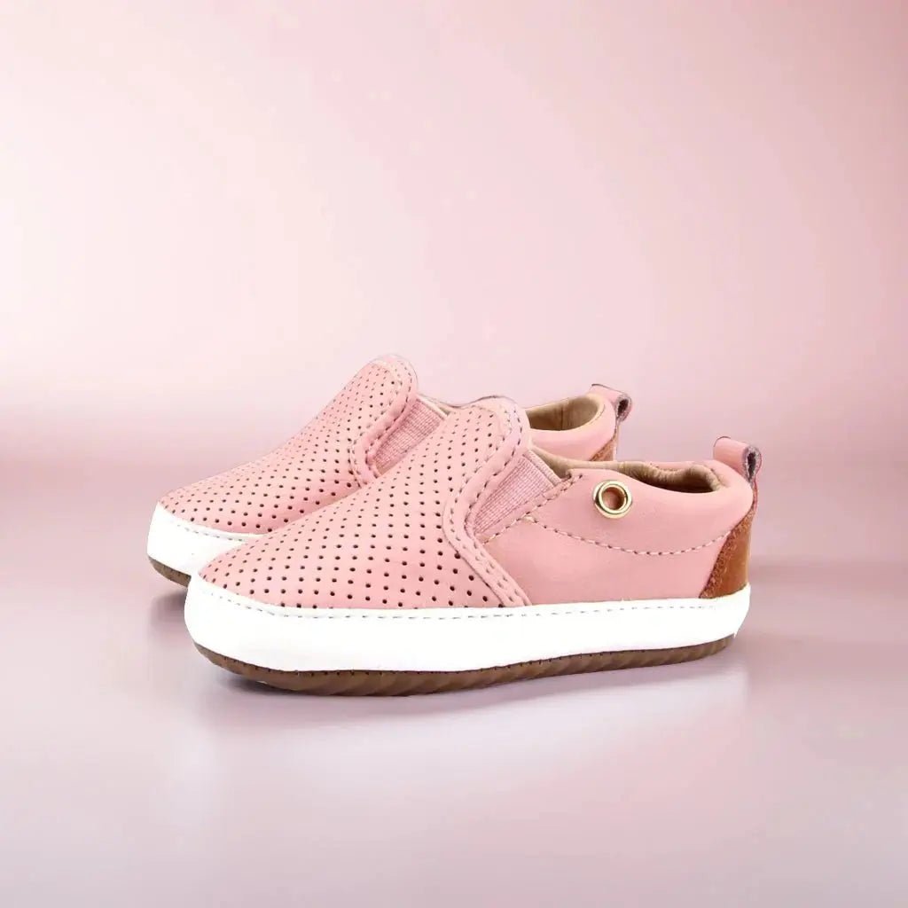 Little Love Bug Co. Quinns Sneakers with Decorative Pull Tabs for Fashion - Forward Women - 