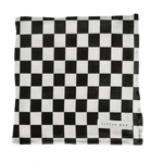 Little Mae & Co Race Black And White Checkered Stretch Swaddle Blanket - Everetts Place Boutique - 