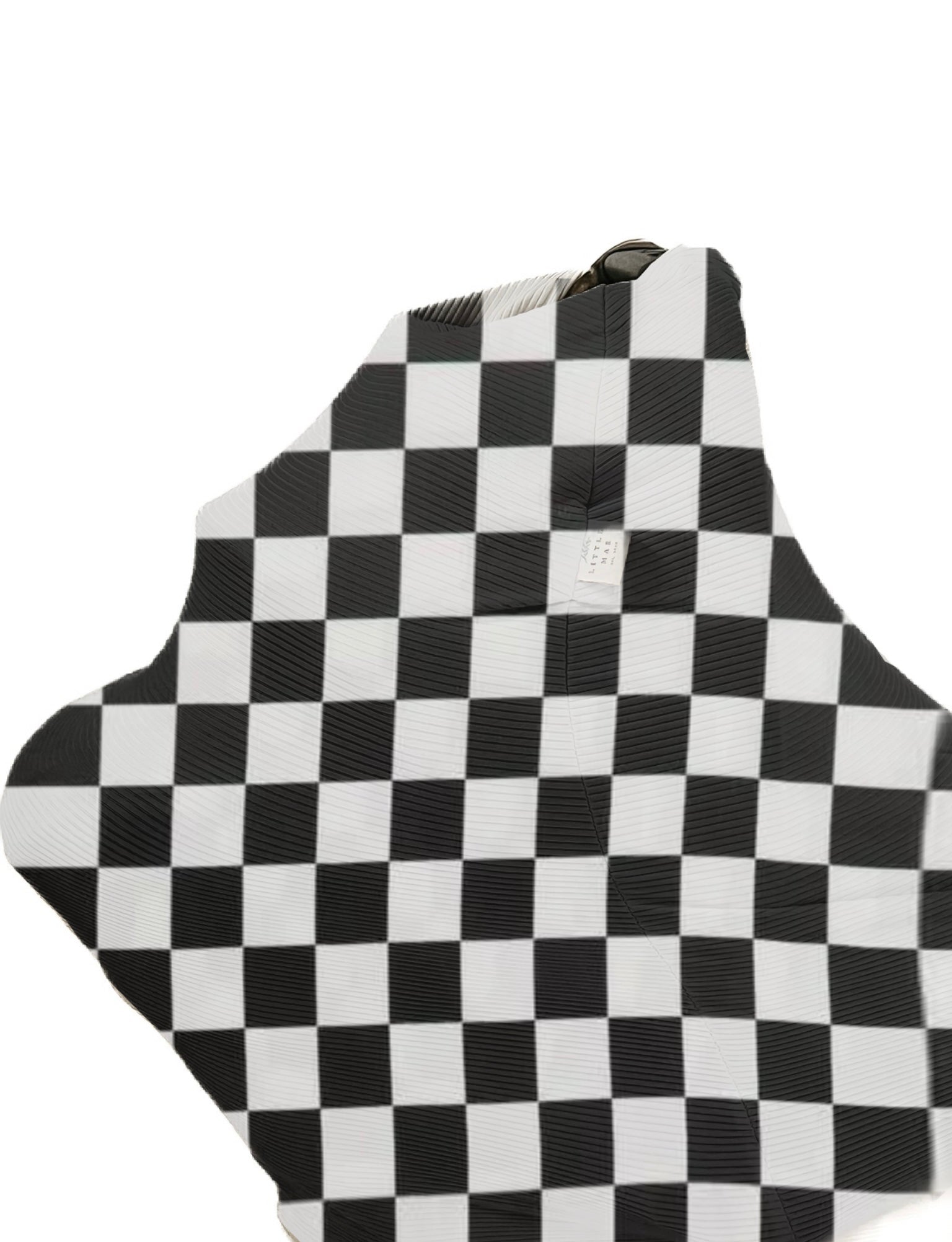 Little Mae & Co Race Black & White Checkered Carseat CoverEveretts Place