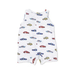 Angel Dear Race Cars - Sleeveless Shortie Romper - 