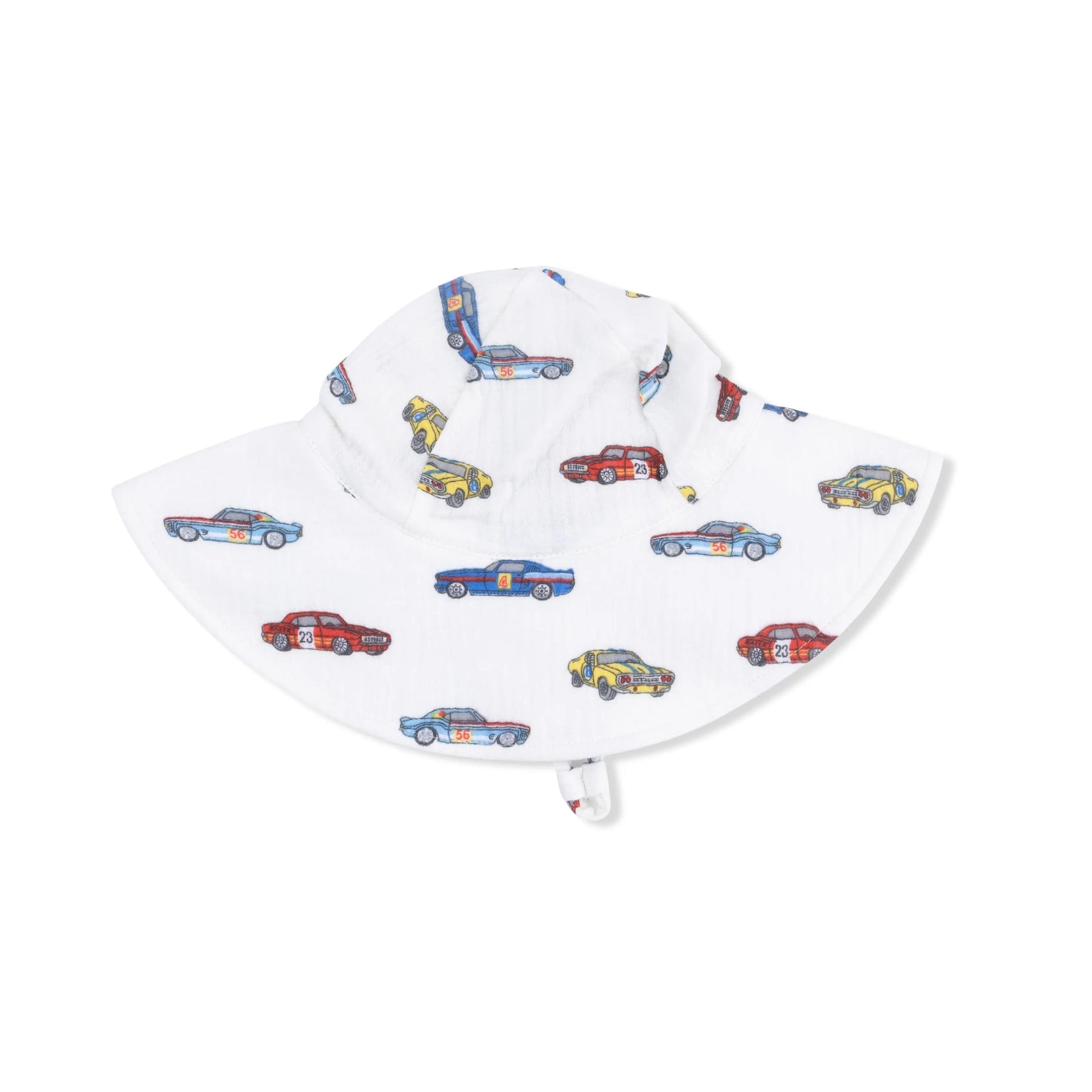 Race Cars - Wide Brim Sun Hat - Hat, Sun hat | Everetts Place