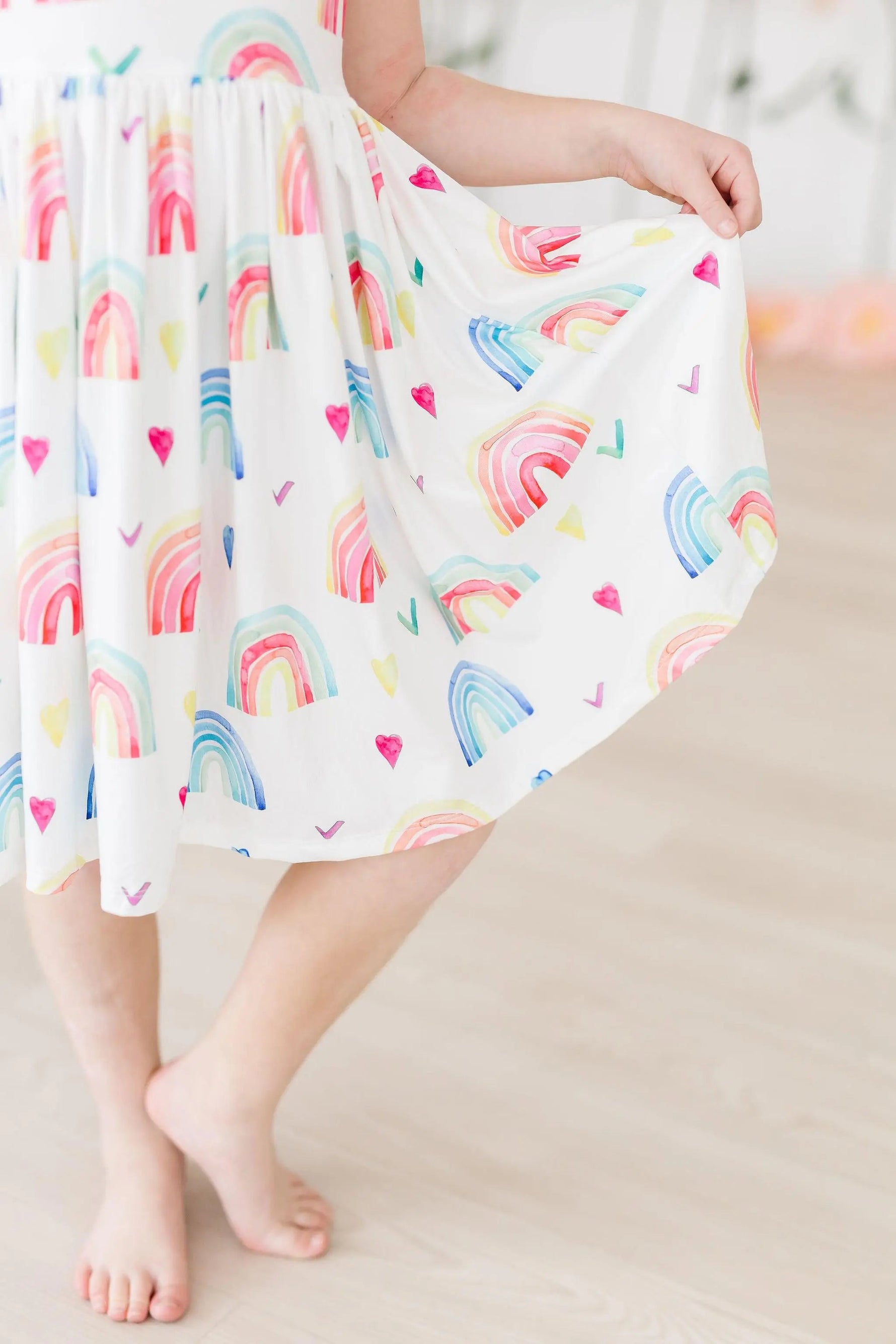 Mila & Rose ® Radiant Rainbows Tank Twirl Dress - 