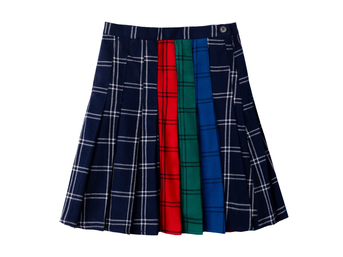 Rae Multi Pleated Skirt by Shop Cottier (view 2 of 4)