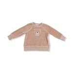 Angel Dear Raglan Sweatshirt and Jogger Set with Teddy Bear Applique - Everetts Place Boutique - 