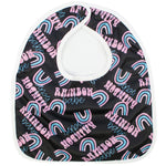 Texas Tushies Rainbow Babe Flip Bib with Pocket for Mess-Free Feeding for Babies - Baby & Toddler > Nursing & Feeding > Bibs Baby & Toddler Clothing