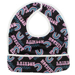 Texas Tushies Rainbow Babe Flip Bib with Pocket for Mess-Free Feeding for Babies - Baby & Toddler > Nursing & Feeding > Bibs Baby & Toddler Clothing