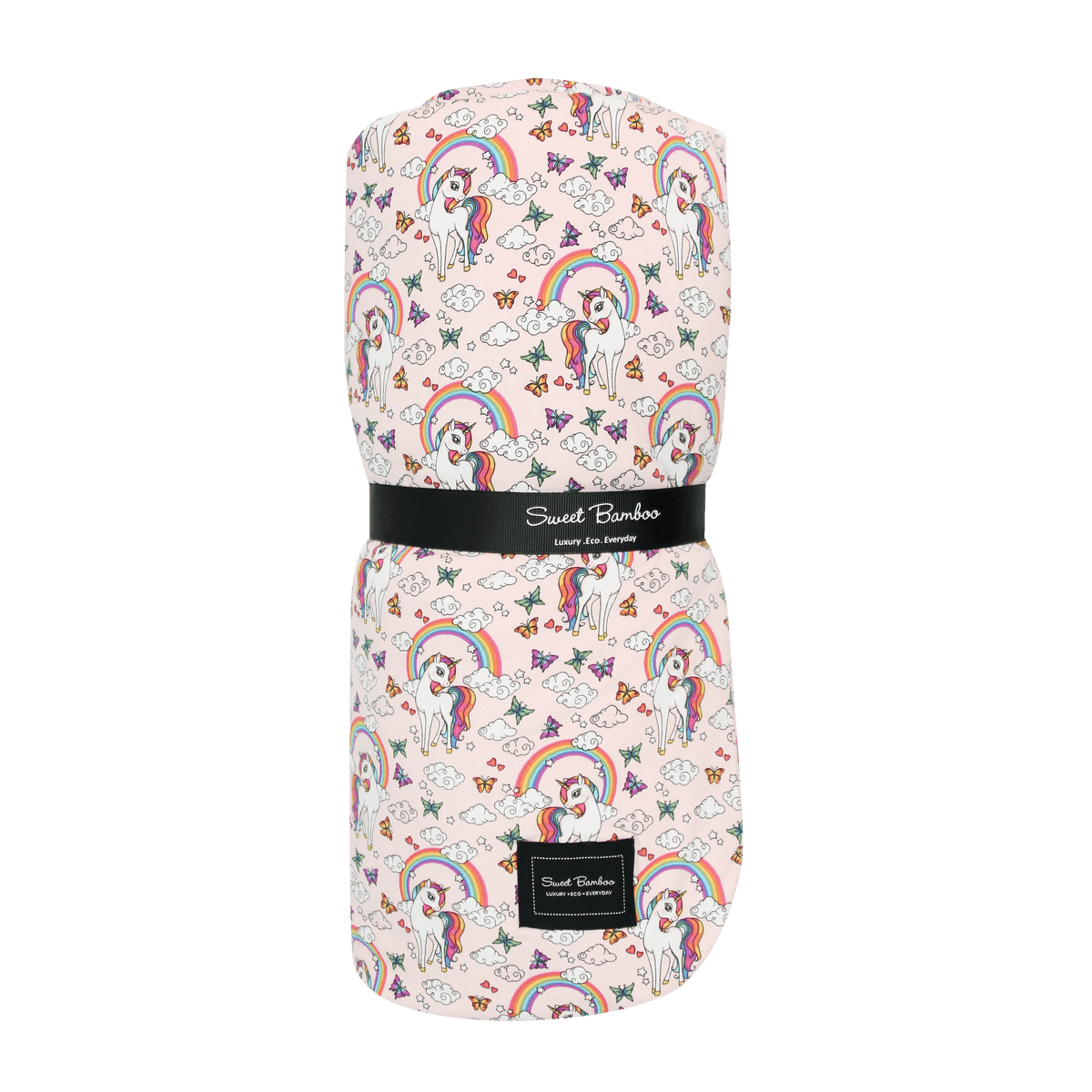 Sweet Bamboo Rainbow Bright Big Kid Cloud Blanket - 