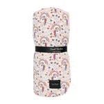 Sweet Bamboo Rainbow Bright Big Kid Cloud Blanket - 