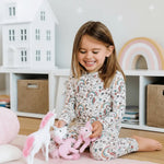 Sweet Bamboo Rainbow Bright Big Kid Pajama Set - 