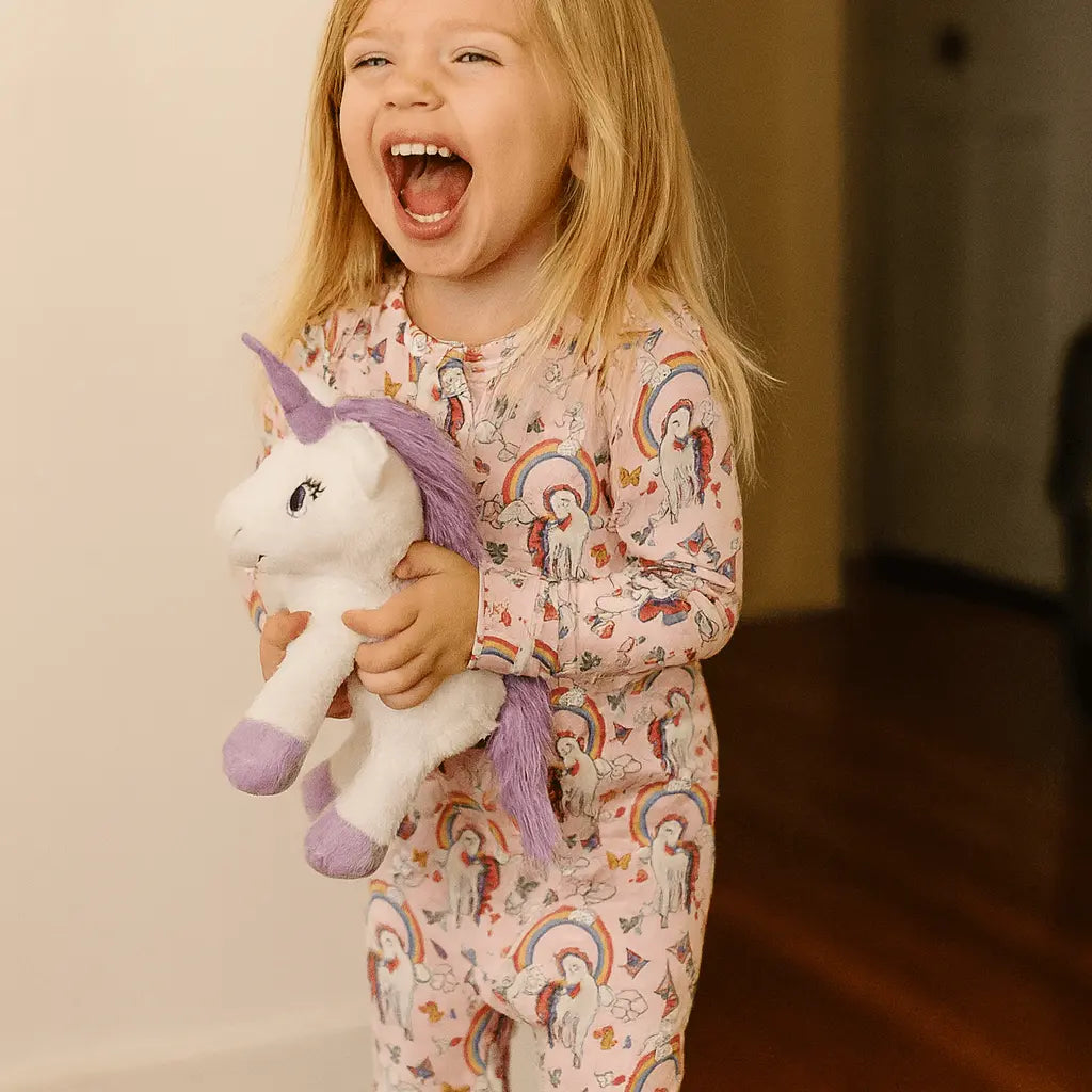 Rainbow Bright Convertible Romper - Toy, Baby & Toddler Clothing, Stuffed toy, Child, Pink | Everetts Place