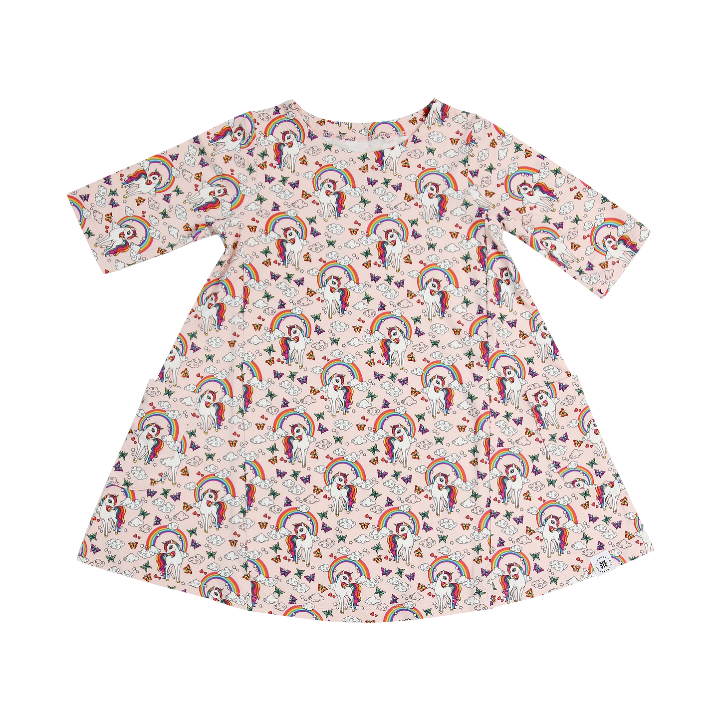 Rainbow Bright Miss Mayhem Tunic Dress With Pockets Sweet Bamboo Everetts Place: Online Boutique