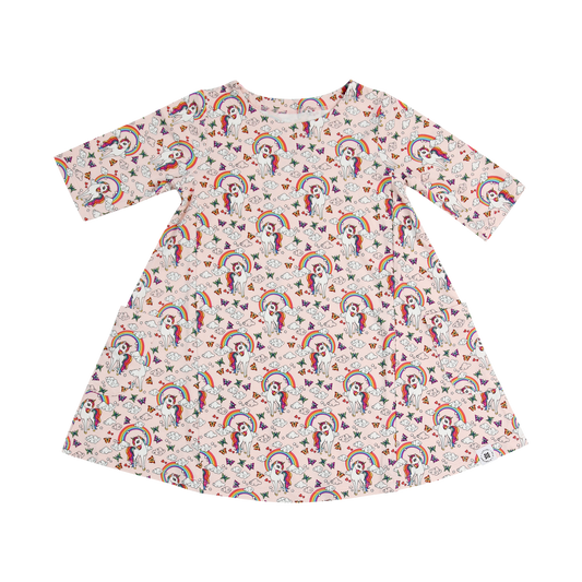 Rainbow Bright Miss Mayhem Tunic Dress With Pockets Sweet Bamboo Everetts Place: Online Boutique