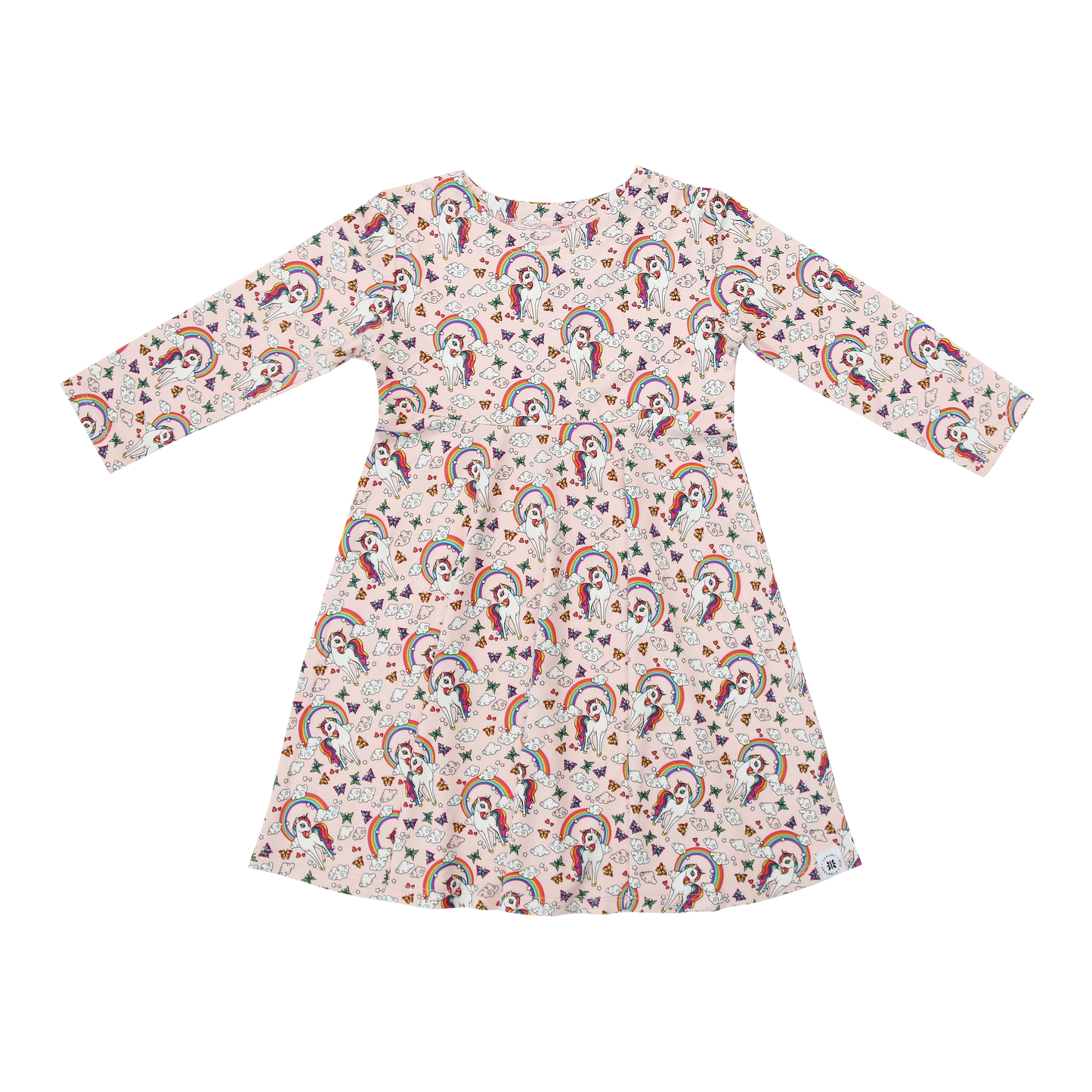 Rainbow Bright Swirly Girl Dress Sweet Bamboo Everetts Place: Online Boutique