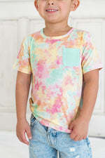 DREAM BIG LITTLE CO RAINBOW CLOUDS DREAM POCKET TEEEveretts Place