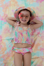 DREAM BIG LITTLE CO RAINBOW CLOUDS DREAM SMOCKED TANKINI TWO PIECE SWIM SUITEveretts Place