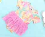 DREAM BIG LITTLE CO RAINBOW CLOUDS DREAM TUTU BODYSUIT DRESSEveretts Place