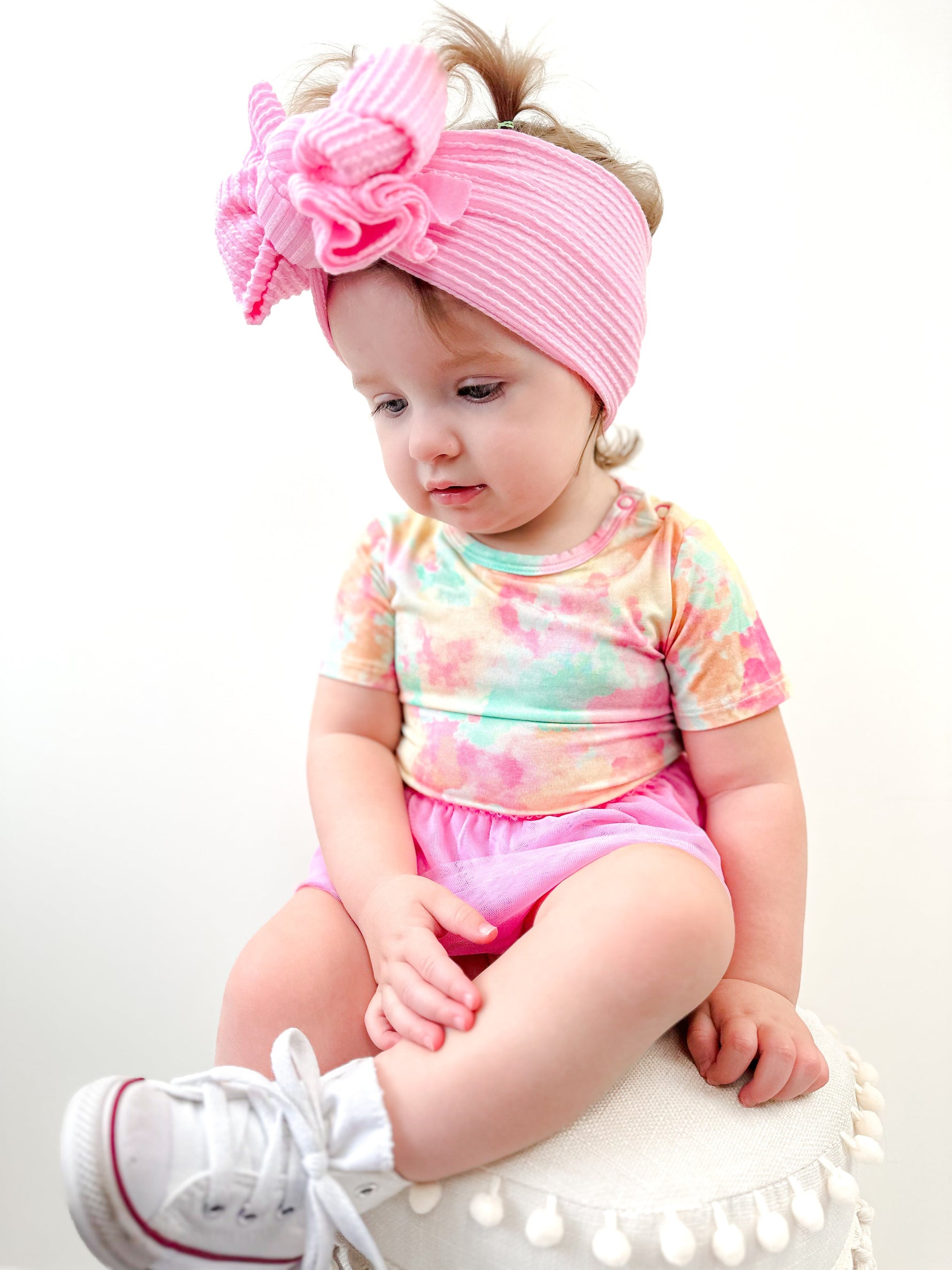 DREAM BIG LITTLE CO RAINBOW CLOUDS DREAM TUTU BODYSUIT DRESSEveretts Place