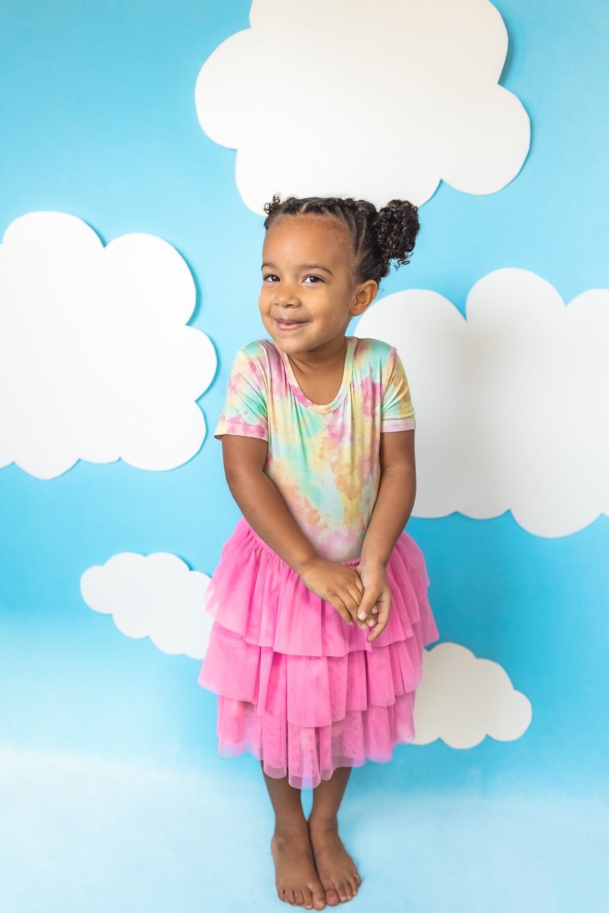 DREAM BIG LITTLE CO RAINBOW CLOUDS DREAM TUTU DRESSEveretts Place