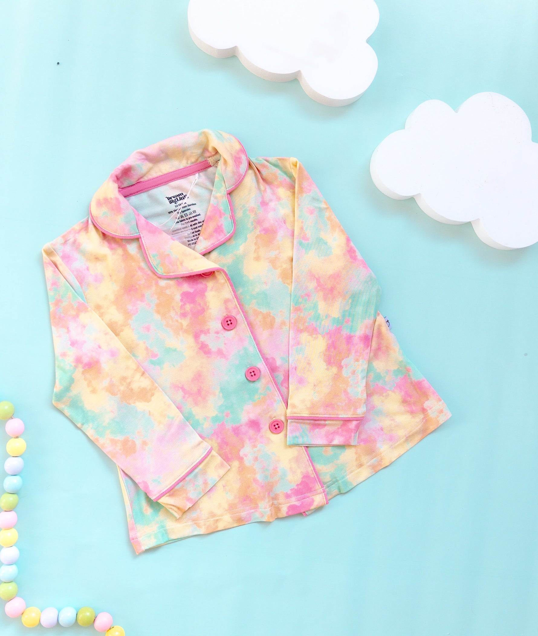 DREAM BIG LITTLE CO RAINBOW CLOUDS GIRL'S DREAM GOWNEveretts Place