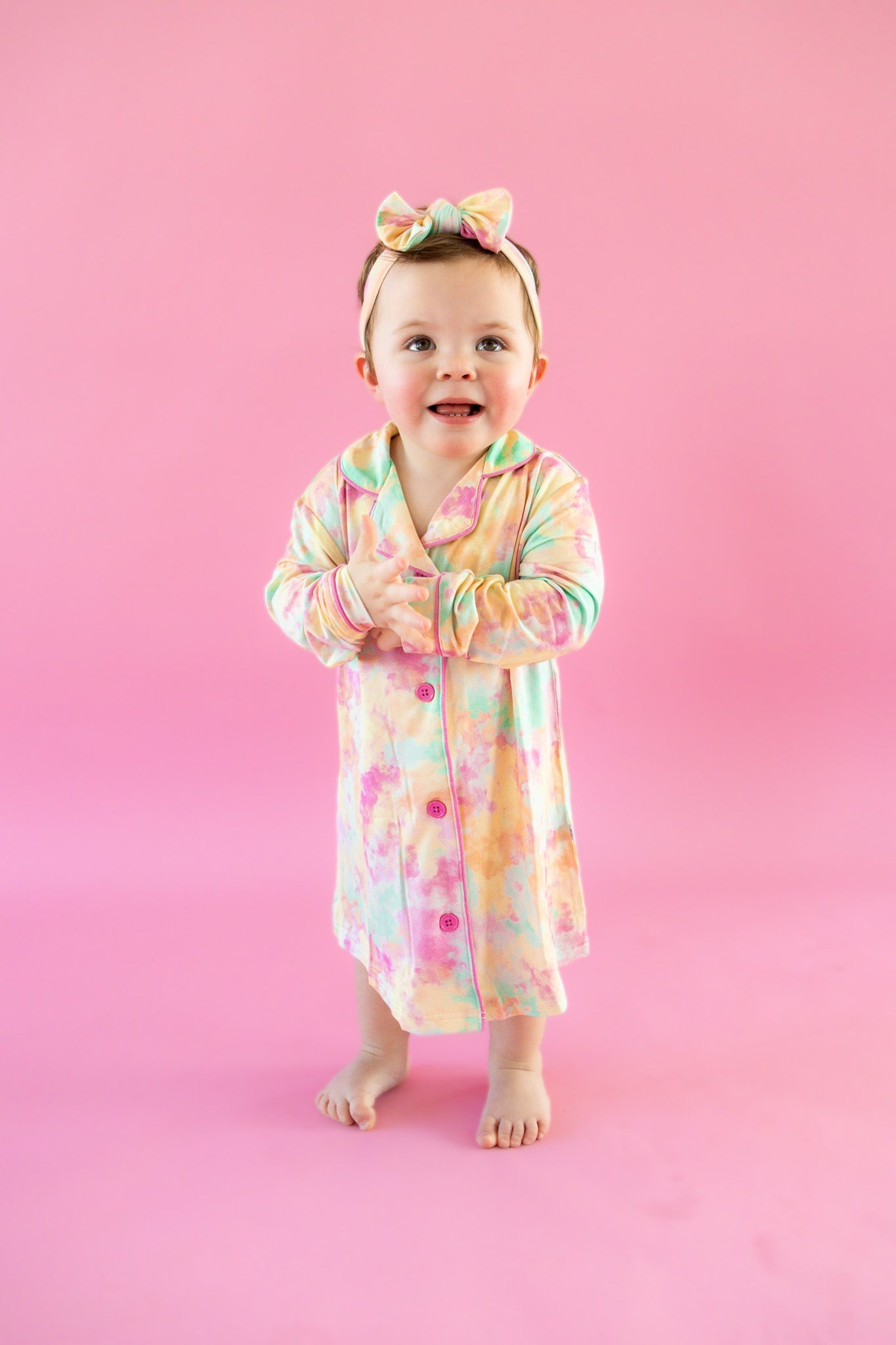 DREAM BIG LITTLE CO RAINBOW CLOUDS GIRL'S DREAM GOWNEveretts Place