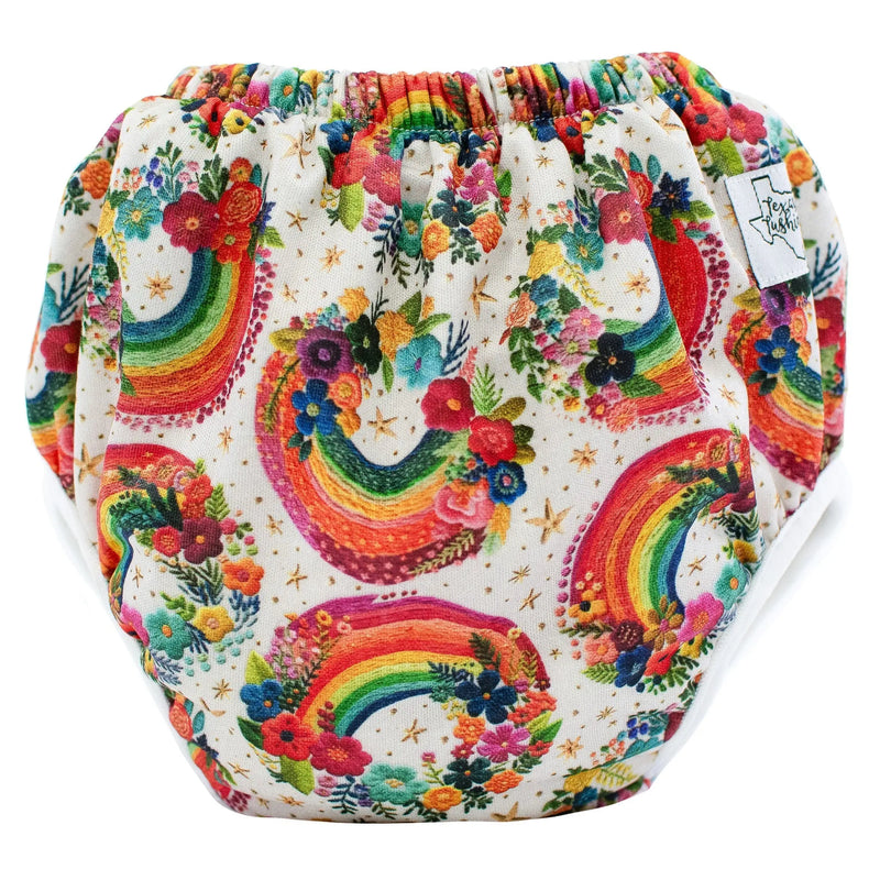 Rainbow Embroidery - Training Pants - Everetts Place: Online Boutique