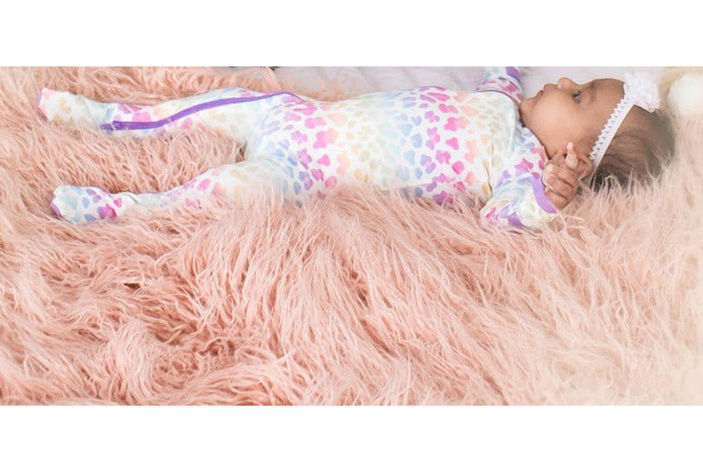 Soft Bamboo Footie Pajamas w/ 2-Way Zipper by Bestaroo