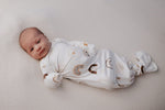 Three Little Tots Rainbow Newborn Knotted Baby Gown - 