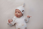 Three Little Tots Rainbow Newborn Knotted Baby Gown - 