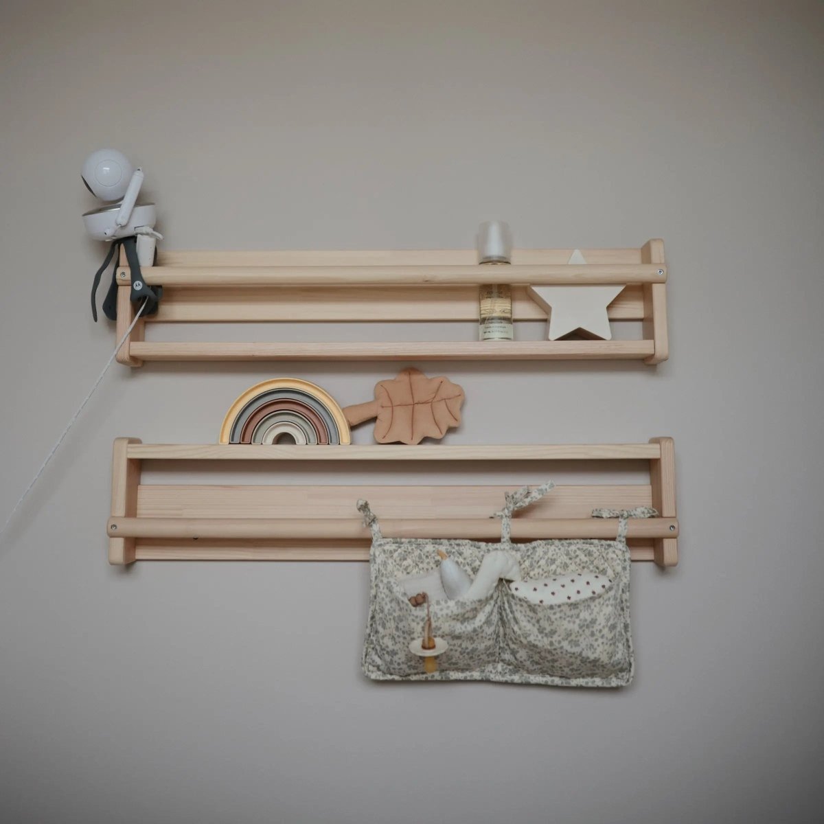 Mushie Rainbow Stacker Toy from Danish Hygge Collection for Learning and Play - Everetts Place Boutique - 